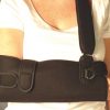 Black Shoulder Immobiliser Arm Sling Support